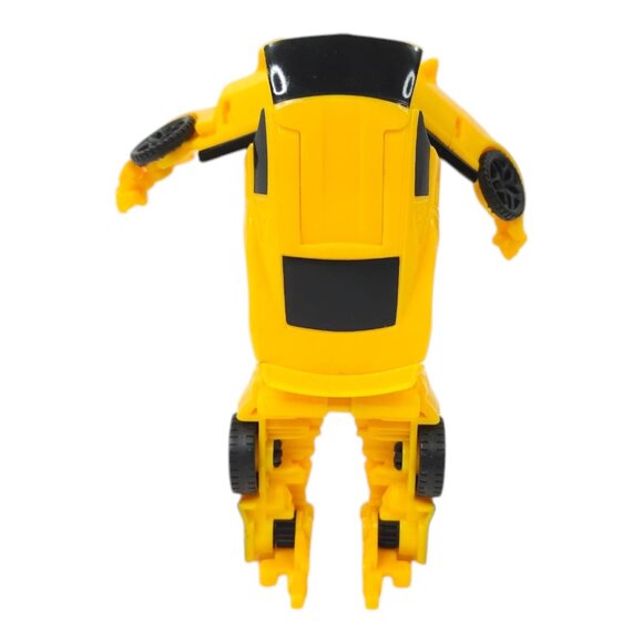 Transformers Bumblebee The Last Knight 1 Step Turbo Changer Cyberfire Hasbro - Picture 5 of 12